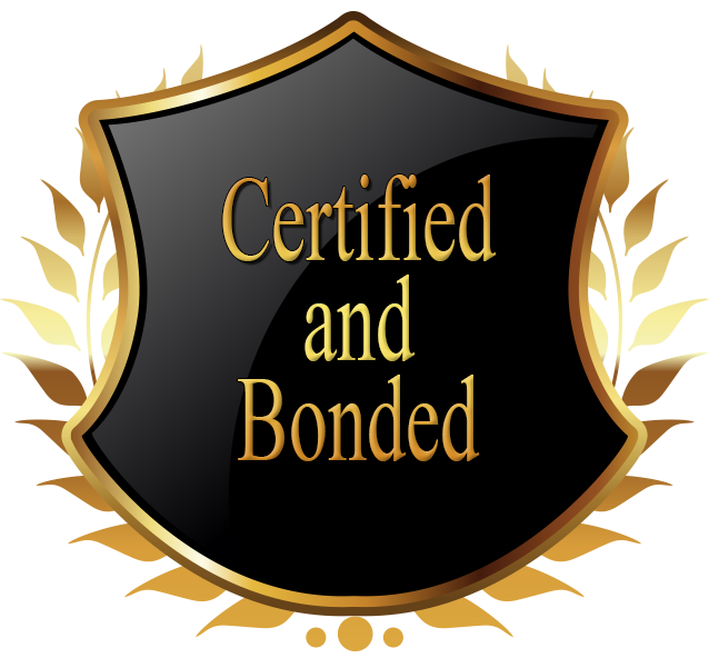 Certified and BondedCertified and Bonded